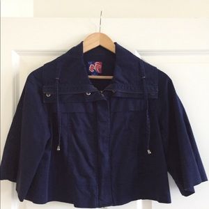 Forever 21 Zippered Cape